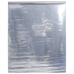Solar Film Silver PVC 17.7 x 196.9 in UV-resistant mate...