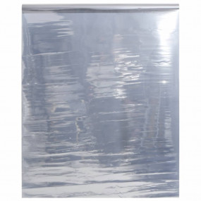 Solar Film Silver PVC 17.7 x 393.7 in UV-resistant mate...