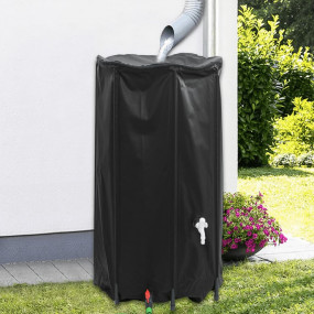 Water Tank Black PVC Medium Collapsible Water Tank
