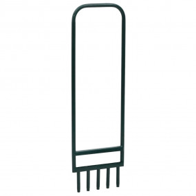 Lawn Aerator Green Powder-Coated Steel Heavy-Duty Lawn ...
