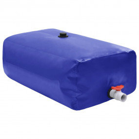 Water Tank Blue PVC Large Foldable Water Tank Rectangul...