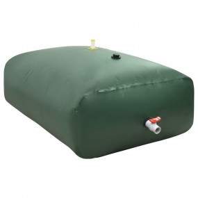 Water Tank Green PVC 554 Gal Foldable Water Tank Rectan...