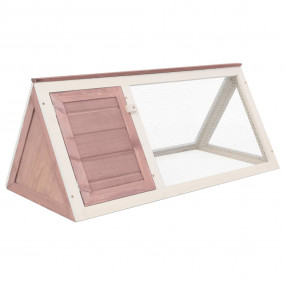 Animal Cage Brown Fir wood null Durable Animal Cage