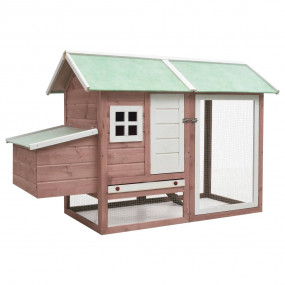Rabbit Hutch Mocha and Green