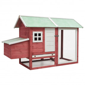Rabbit Hutch Red and Green