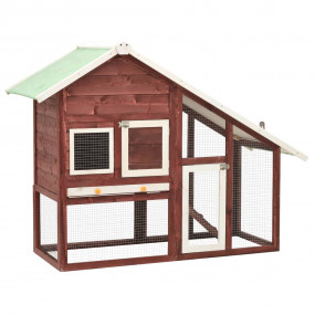 Rabbit Hutch Mocha and White