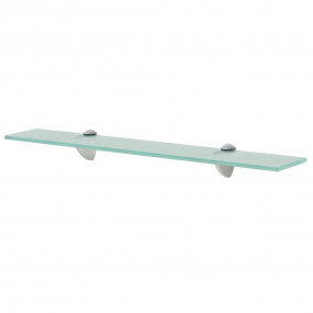 Floating Shelf Clear Tempered safety glass 23.6x3.9 in