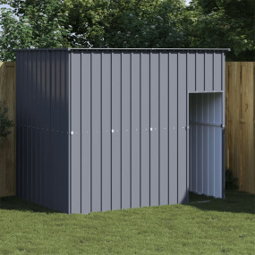 Dog House Anthracite Galvanized Steel 84.3 x 60.2 x 71....