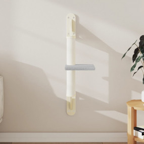 Wall-mounted Cat Tree Light Grey