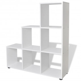 Display Shelf White Melamine-faced Engineered wood Medi...