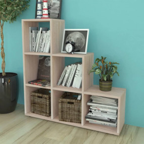 Display Shelf Oak Melamine faced Engineered wood Medium...