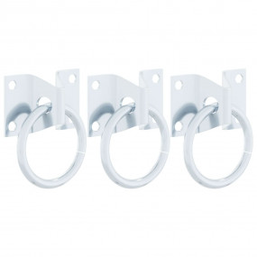 Hitching Ring Silver Steel Heavy Weight Endurance Hitch...