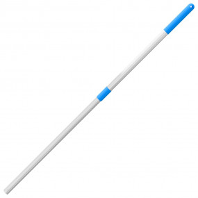 Pitchfork Handle Silver Steel, PP (Rubber) Adjustable