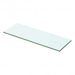 Glass Panel Clear Tempered glass 19.7x4.7 in Glass Shel...