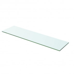 Glass Panel Clear Tempered Glass 23.6 x 4.7 in Glass Sh...