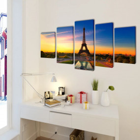 Canvas Painting Multicolored Waterproof canvas, Wood fr...