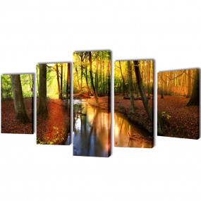 Canvas Painting Multicolor Wood frame, waterproof canva...