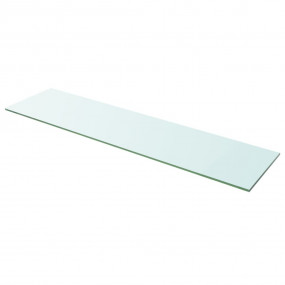 Glass Panel Clear Tempered glass 39.4 x 9.8 in Durable