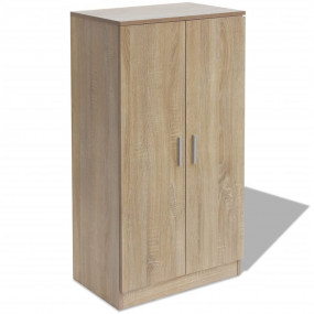 Shoe Rack Oak Engineered wood Medium Shoe Rack Rectangu...