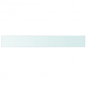Glass Panel Clear Tempered Glass 43.3 x 5.9 in