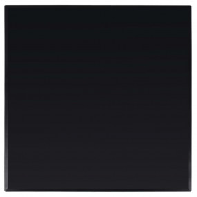 Table Top Black Tempered glass 31.5 x 31.5 in
