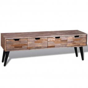 TV Cabinet Various shades of teak and black