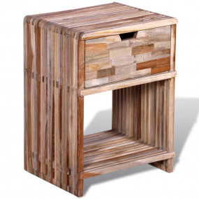 Cabinet Various shades of teak Reclaimed teak wood Stor...