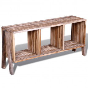 Cabinet Various shades of teak Reclaimed Teak Stackable