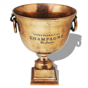 Decorations Copper Brown Copper Large Cooler/Ice Bucket