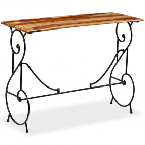 Console Table Honey Finish Sheesham Wood