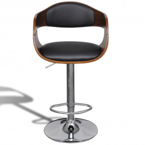 Bar Stool Black and Brown