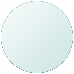 Table Top Transparent Tempered Glass 27.6 in Table Top ...