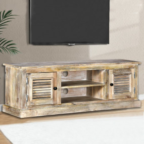 TV Cabinet Rustic TV Cabinet Rectangular Rustic Doors