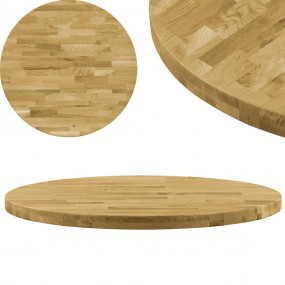 Table Top Natural wood color Solid oak wood Small Durab...