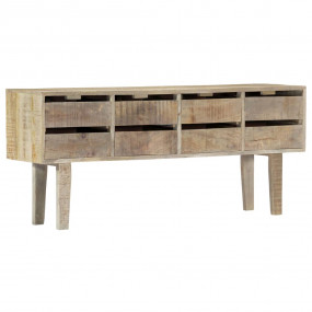Sideboard Natural wood Solid Mango Wood 55.1 x 11.8 x 2...