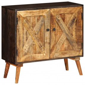 Sideboard Brown Solid Mango Wood Medium Sideboard Recta...