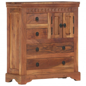 Sideboard Brown Solid acacia wood Medium Sideboard Rect...