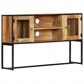 TV Cabinet Varied Solid reclaimed wood, powder-coated s...
