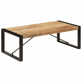 Coffee Table Brown with black legs