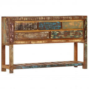 Sideboard Multicolored Solid reclaimed wood