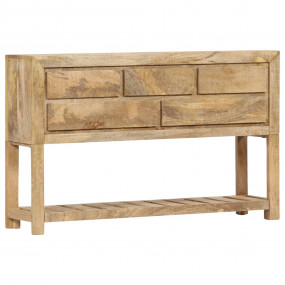Sideboard Natural Solid Mango Wood Medium Sideboard Rec...