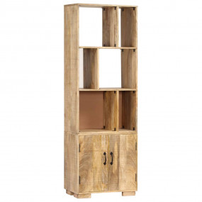 Bookshelf Natural wood finish Solid mango wood