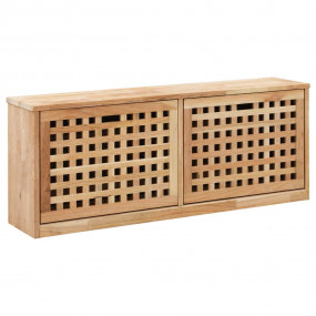 Shoe Organizer Natural Solid walnut wood Medium Storage