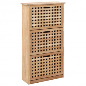 Shoe Organizer Natural Solid walnut wood and plywood Me...