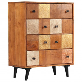 Chest Of Drawers Honey Solid Acacia wood Medium Chest O...