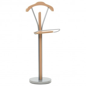 Suit Stand Natural MDF 42.1 in tall Lightweight Clothin...