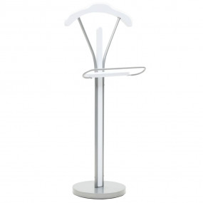 Suit Stand White MDF and Steel Standard Lightweight Sui...