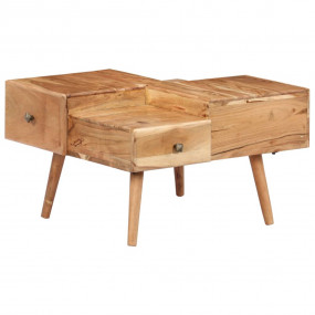 Coffee Table Honey Solid Acacia wood Medium Coffee Tabl...