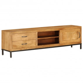 TV Stand Mango wood Solid mango wood 55.1 x 11.8 x 15.7...