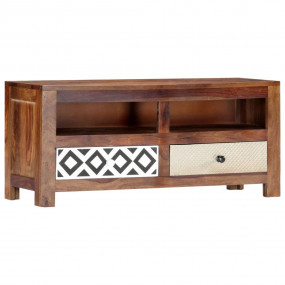 TV Cabinet Brown Solid Sheesham wood 35.4 x 11.8 x 15.7...